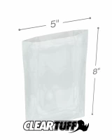 5 x 8 1 mil Poly Bags