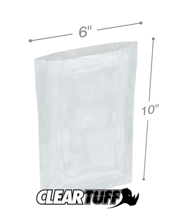 6 x 10 4 mil Poly Bags