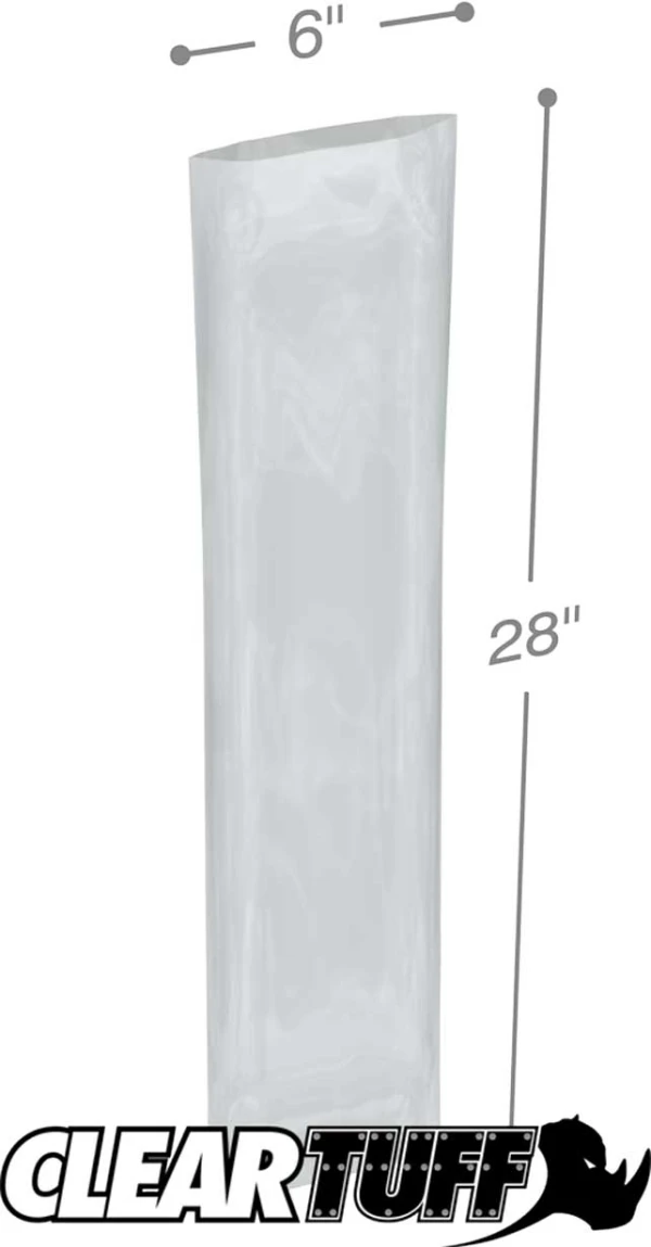 6 x 28 6 mil Poly Bags