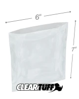 6 x 7 4 mil Poly Bags