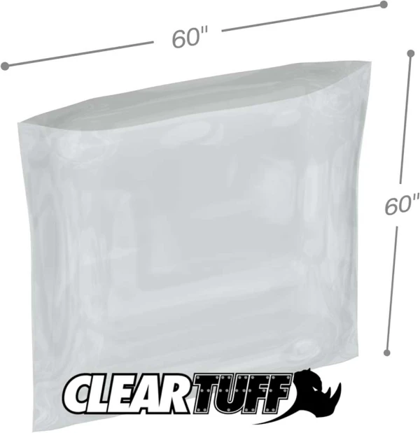 60 x 60 4 mil Poly Bags