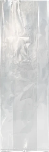 6 x 3 x 18 .002 Plastic Gusseted Bags