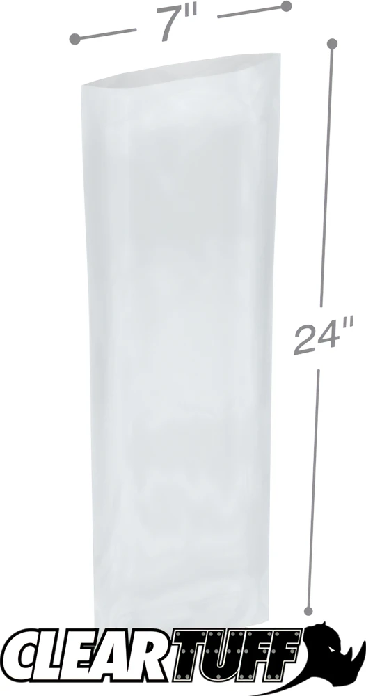 7 x 24 2 mil Poly Bags