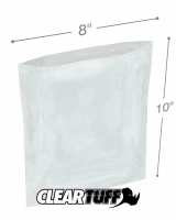 3 Mil 8 x 10 Poly Bags