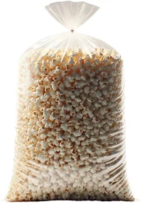 1.5 Mil 8 x 16 Kettle Corn Poly Bags