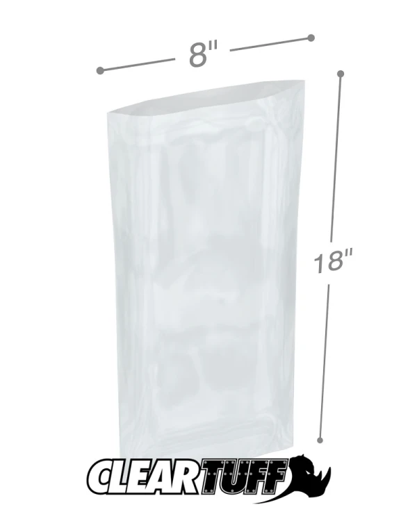 8 x 18 3 mil Poly Bags