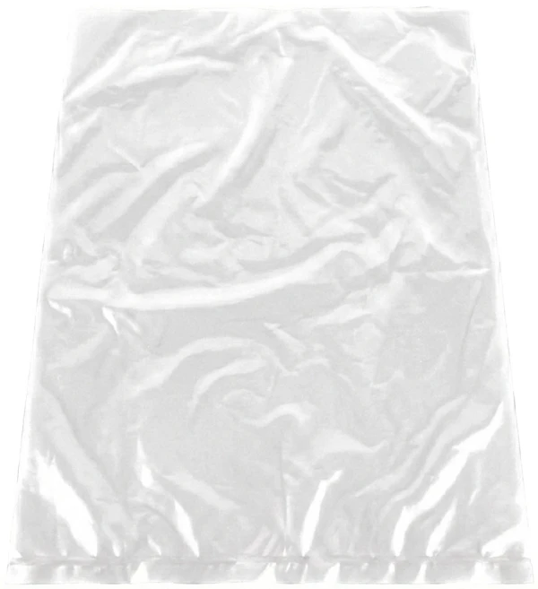 8 in. x 10 in. White Flat Poly Bags