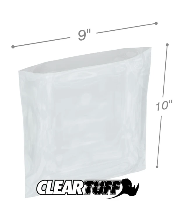 9 x 10 1.5 mil Poly Bags