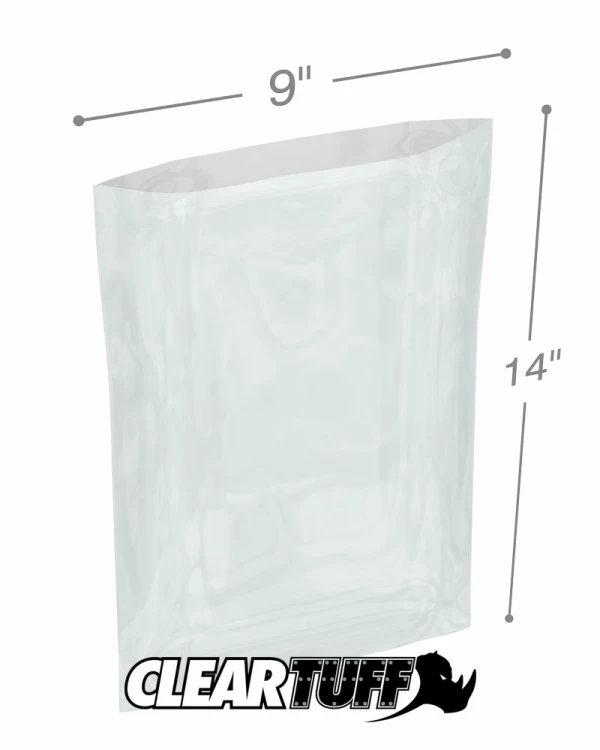 Zipper Bags 14 x 24 4 Mil Clear Large Baggies 14x24 Resealable Poly Bags  1000 Count