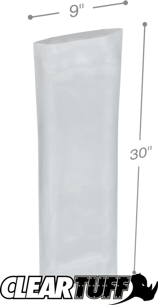 9 x 30 2 mil Poly Bags