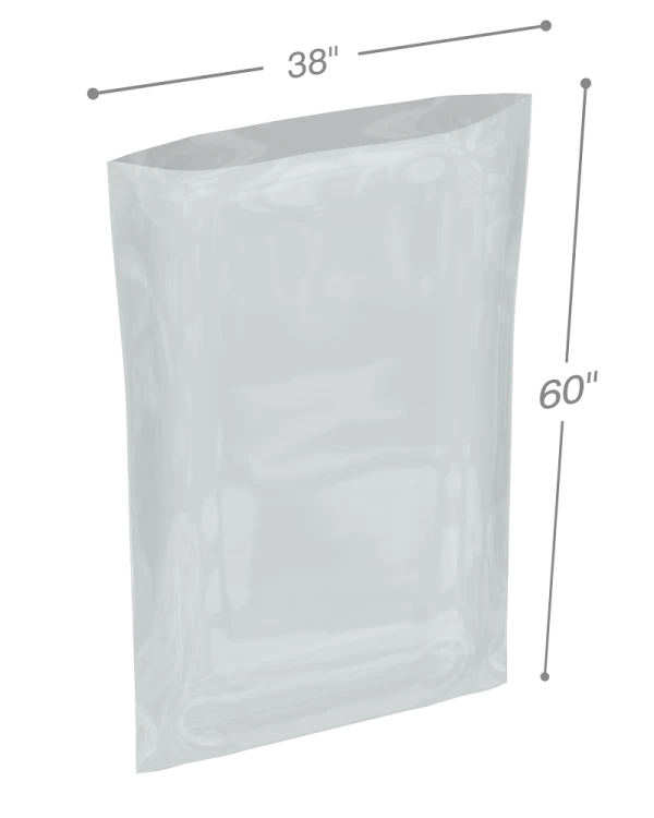 2 Mil 38 x 60 Poly Bags
