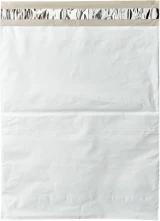 Back of 12 x 15.5 Poly Mailers - Non-Perforated