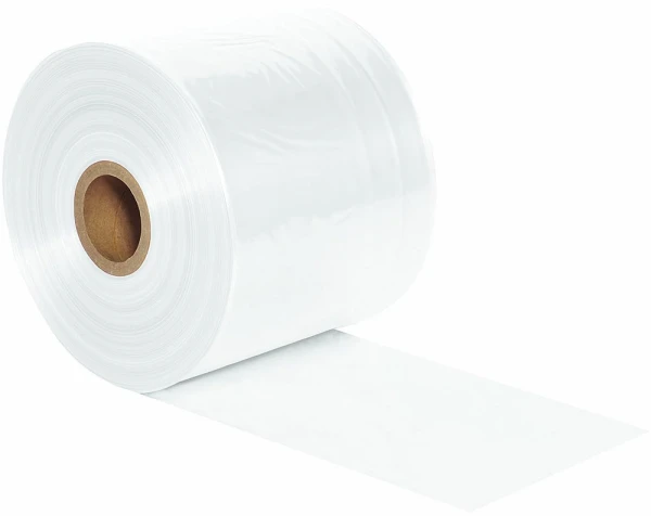 Clear 18 x 2900 1.5 Mil Poly Tubing on Roll
