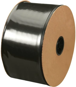 24" x 725' 6 Mil Black Poly Tubing on Roll