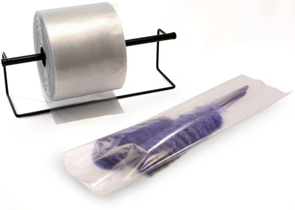 Clear 4 x 4000 1.5 Mil Poly Tubing on Roll