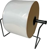 Dispenser with 8x1100 4 Mil Clear Poly Tubing on Roll