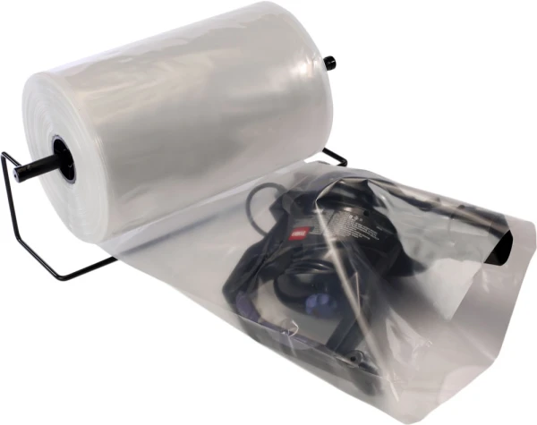 9 x 1500 4 Mil Clear Poly Tubing on Roll