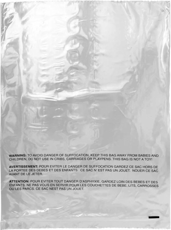 9 x 12 1.5 Mil Pre-Opened Bags On Roll For Automated Bagging Front