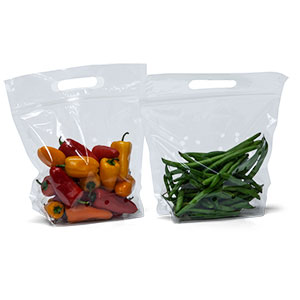 Vented Plastic Produce Bags - 9.5