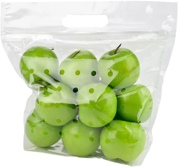 11x10x4 Slide Seal Vented Produce Pouch 3 lb.