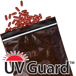 Amber UV Protection Reclosable Bags