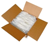 Case of 3 x 5 Clearzip Locking Top Bags with White Block 2 Mil