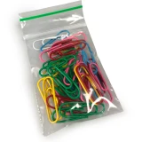2 x 3 2 Mil Minigrip Greenline Biodegradable Reclosable Bag with Colored Paper Clips