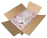 6 x 9 4-Mil Whiteblock Reclosable Plastic Bags with Hanghole Case