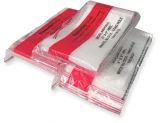 6 x 9 4-Mil Whiteblock Reclosable Plastic Bags with Hanghole Inner Packs