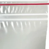 Offset Lip of Double Zip 9 x 12 2 Mil Resealable Poly Bags