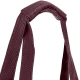 10 x 7 x 11 + 7 Burgundy Non Woven 6 Bottle Wine Tote