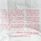 THANK YOU Print on HDPE Plastic Thank You Take Out Bags