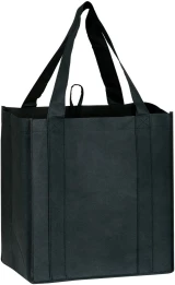 12 x 8 x 13 +8 Heavy Duty Non Woven Grocery Tote