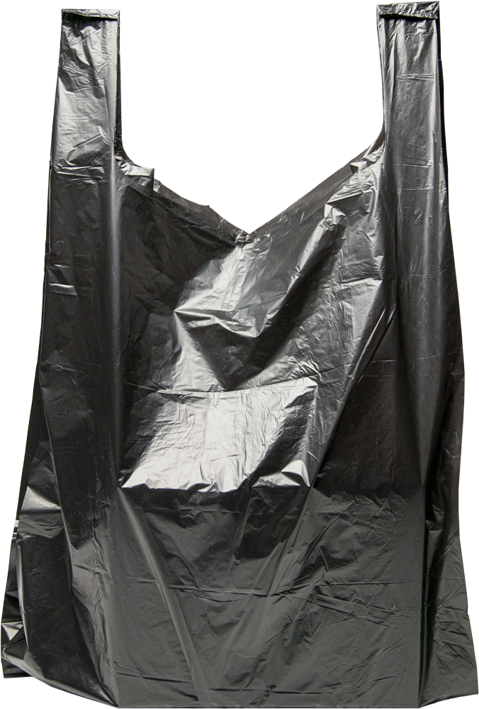Shop Online Now 5000 Black Plastic T-shirt Shopping Bags Handles Retail ...