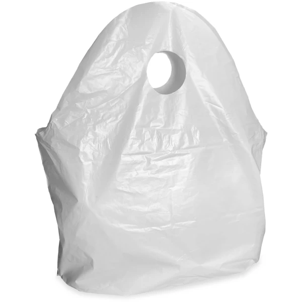 Physical 16 x 16 + 8 BG Super Wave Top Carry Out Bag 1.25 Mil Standing