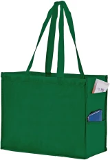 16x6x12+6 Hunter Green Non Woven Tote