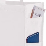 16 x 6 x 16 + 6 White Non Woven Tote