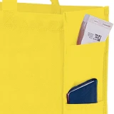 16 x 6 x 12 + 6 Yellow Non Woven Tote