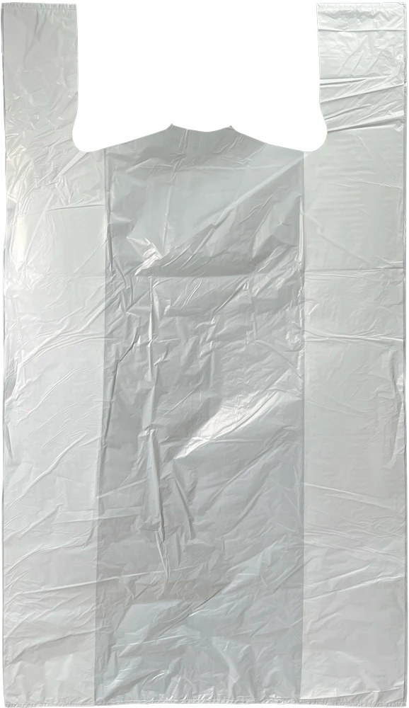 20 x 10 x 36 HDPE Plastic T-Shirt Carry Out Bags
