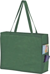 20x6x16+6 Hunter Green Non Woven Tote