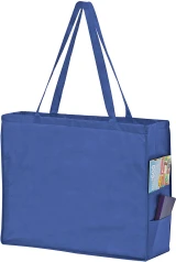 20 x 6 x 16 + 6 Navy Non Woven Tote