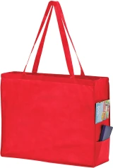 20 x 6 x 16 Red Non Woven Tote