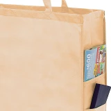 20 x 6 x 16 + 6 Tan Non Woven Tote