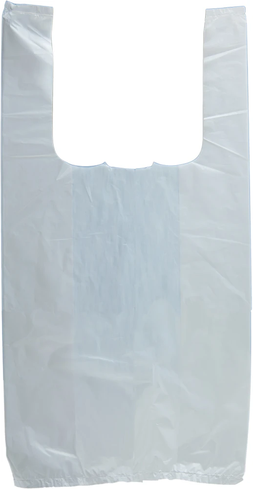 6x15 White T-Shirt Bag