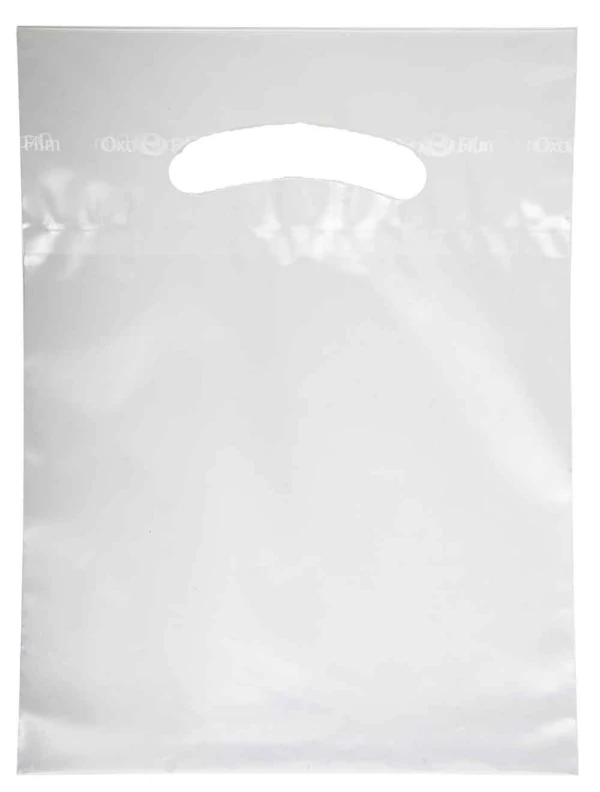 Clear 7.5 x 10 2.5 Mil Eco Friendly Shopping Bags