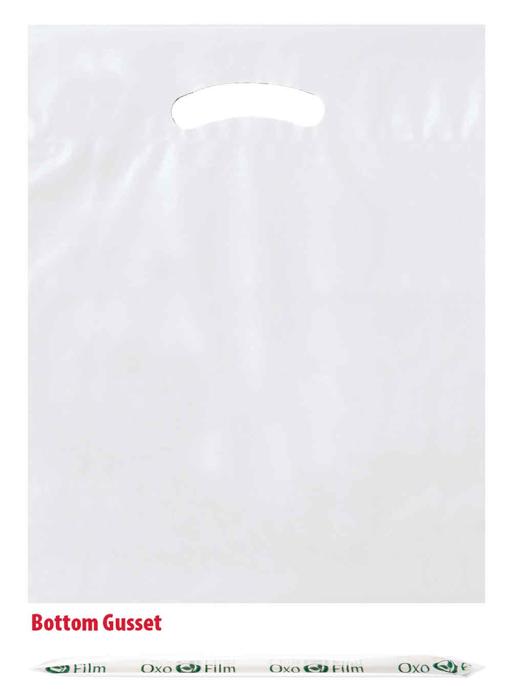 Soft Loop Plastic Handle Bags - 2.5 Mil