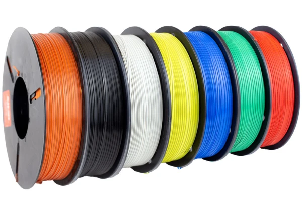 Multi-Color Auto Twist Tie Rainbow Pack - 7 Spools
