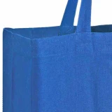 13 in x 4 in x 13 in Royal Blue Cotton Tote