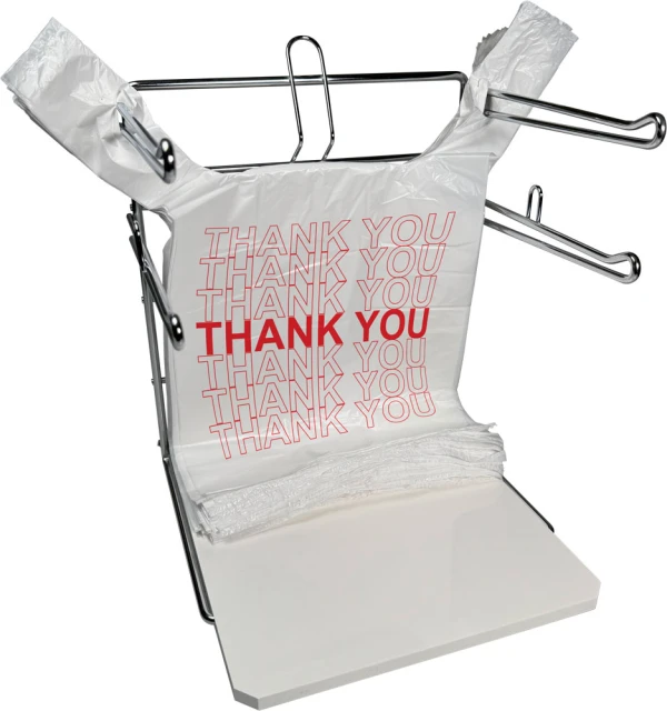 1/6 Barrel Grocery Bag Dispenser Rack