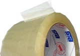 Interplas Packing Tape Clear 72MM X 100M - 2 MIL Tab